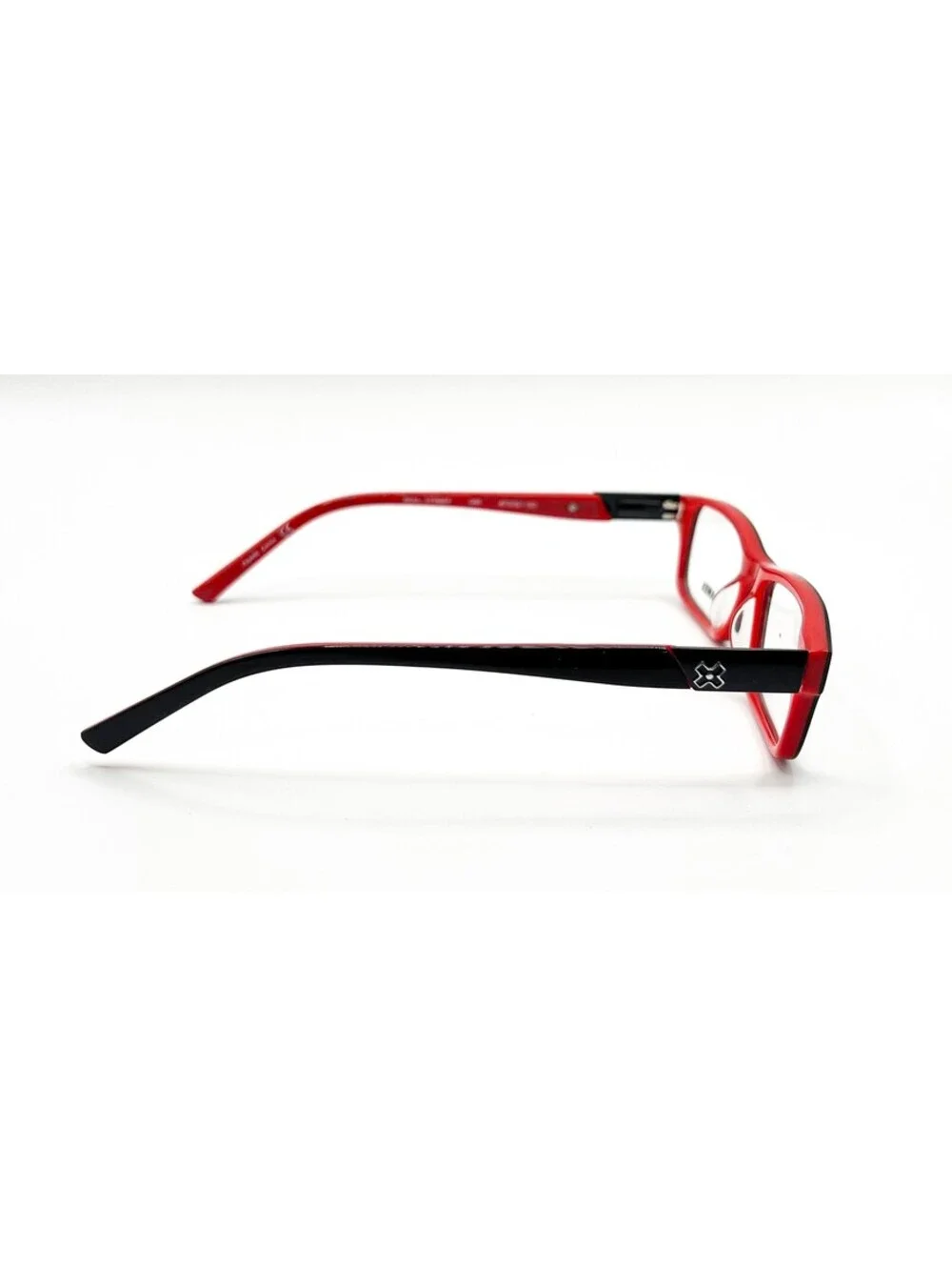 X Games Real Street 001 Black Red Authentic Eyeglasses 47-16-130